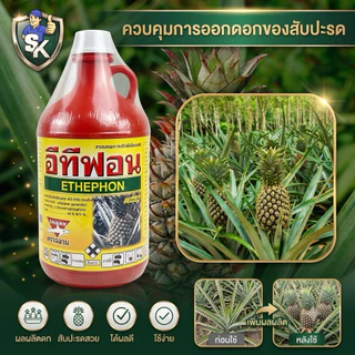 อีทีฟอน (ตราฉลาม) 1ลิตร ควบคุมการออกดอก