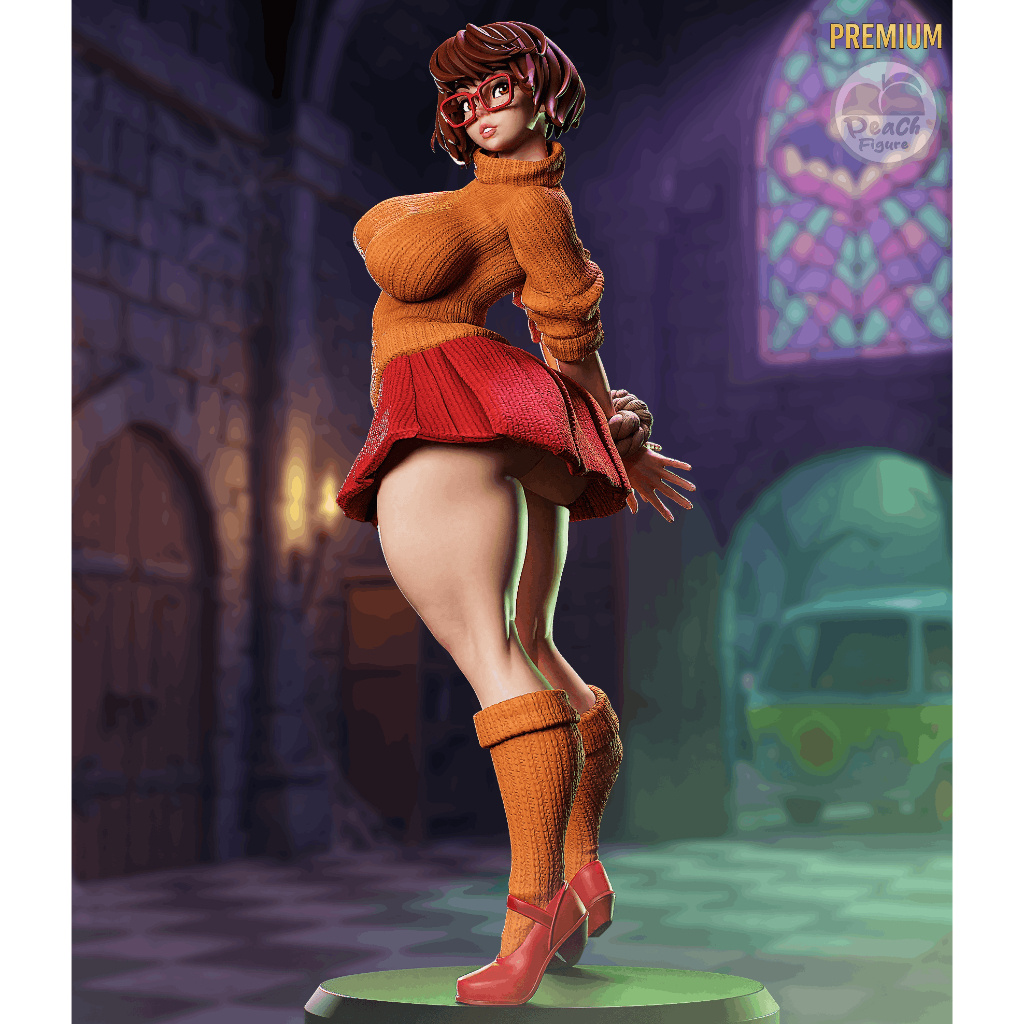 Velma Scooby-Doo Resin Figure 31.5cm งานดิบ ไม่ทำสี Garage Kit