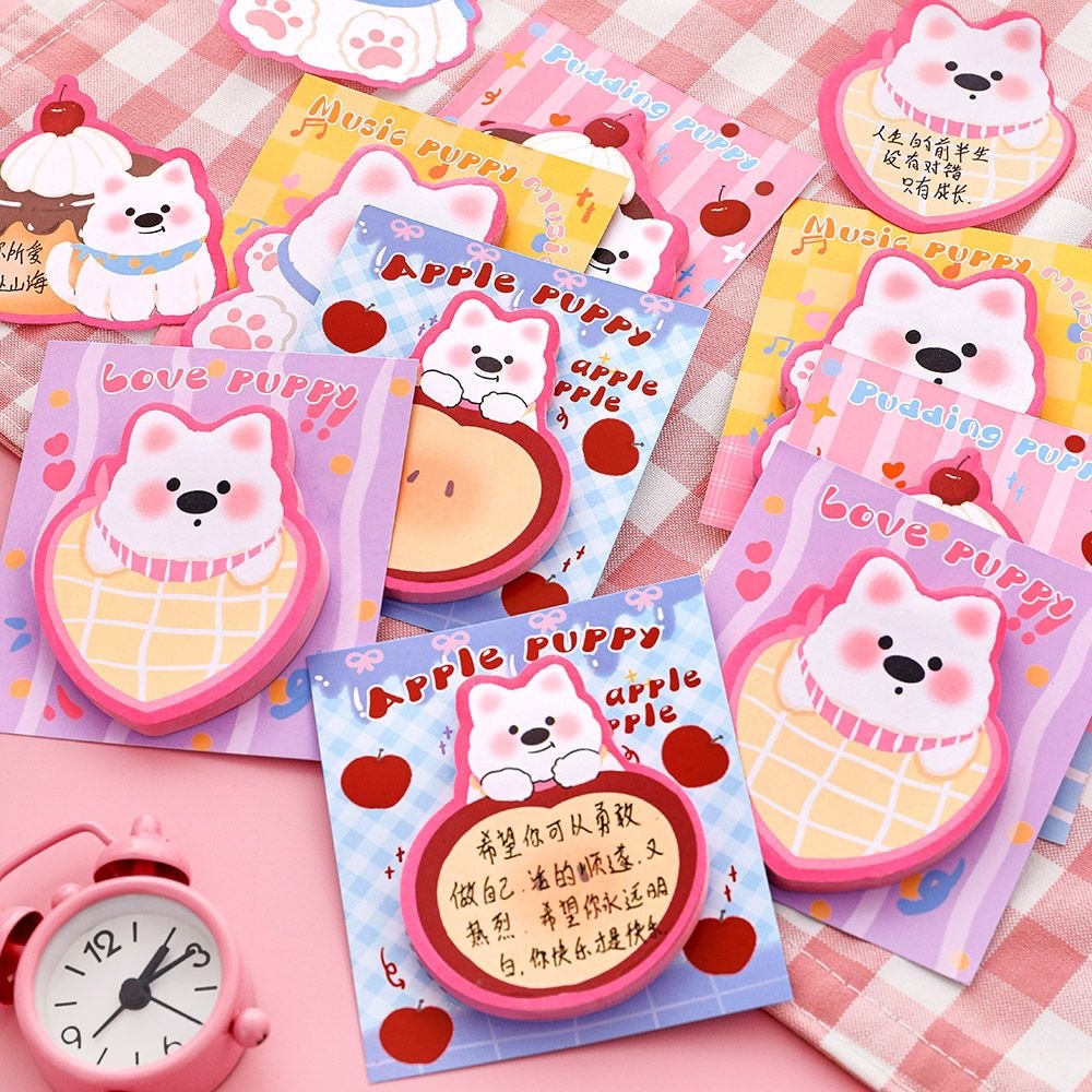 Sticky Note กระดาษโน๊ตมีกาว กระดาษบันทึก โน้ตข้อความ เตือนความจำ สำหรับออฟฟิศ โต๊ะทำงาน เครื่องเขียน