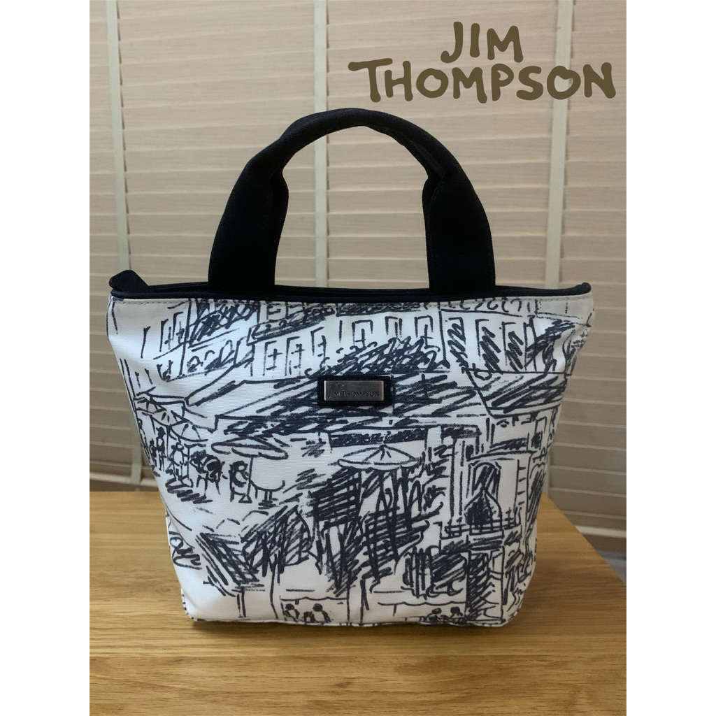 Jim Thompson bag ลายเท่ โดยรวมสภาพดี
