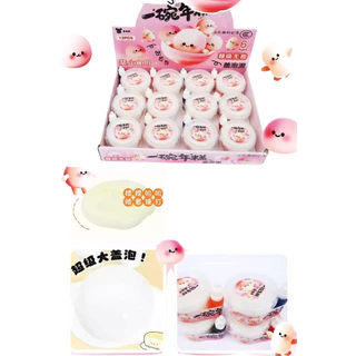 สไลม์หยดสี DIY ผสมสีเอง สไลม์พุดดิ้ง 🍮 เนื้อใสแจ๋ว สลาม พร้อมขวดสีไว้ผสม สไลม์ใสหยดสี สไลม์ขุ่นหยดสี Slime