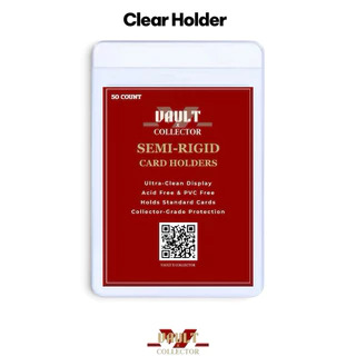 CardBoard Gold Card Savers [Semi-rigid สำหรับส่งไปเกรดการ์ด] การันตีโดยบริษัท PSA 50 ชิ้น
