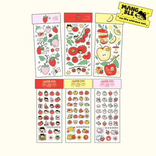 NEW! มีลายใหม่ Fruity club sticker