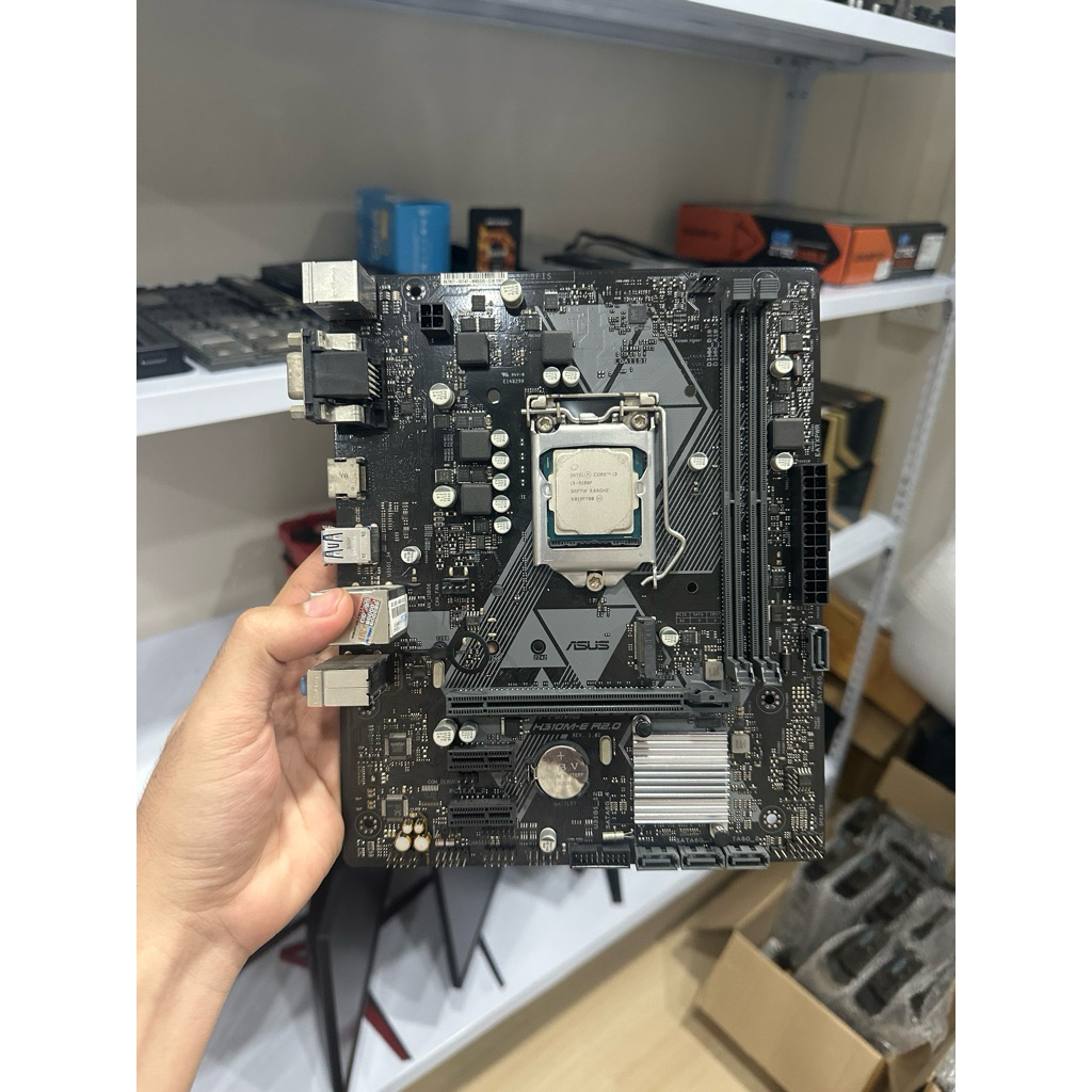 MAINBOARD (เมนบอร์ด) 1151 ASUS PRIME H310M-E R2.0 CPU (ซีพียู) 1151 INTEL CORE I3-9100F 3.6 GHz พร้อ
