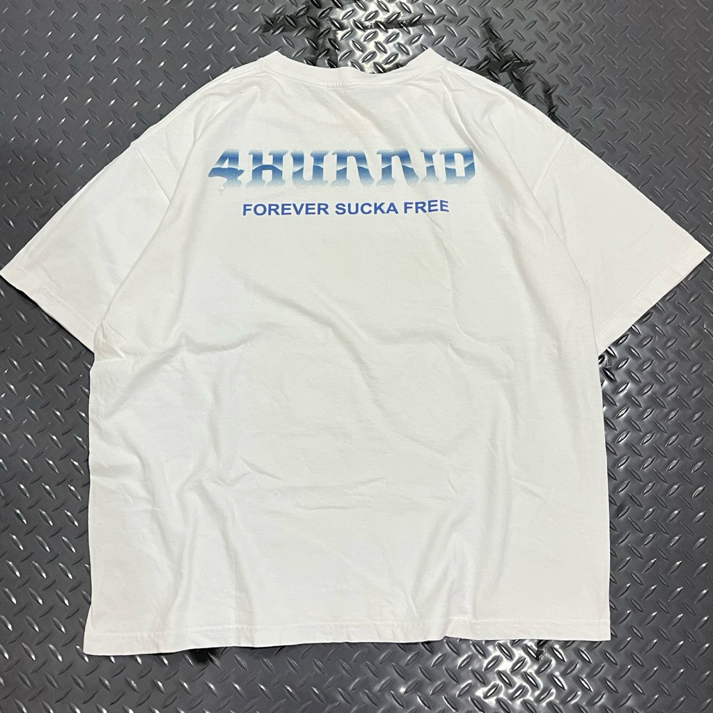 4 Hunnid Forever Sucka Free graphic print T-Shirt