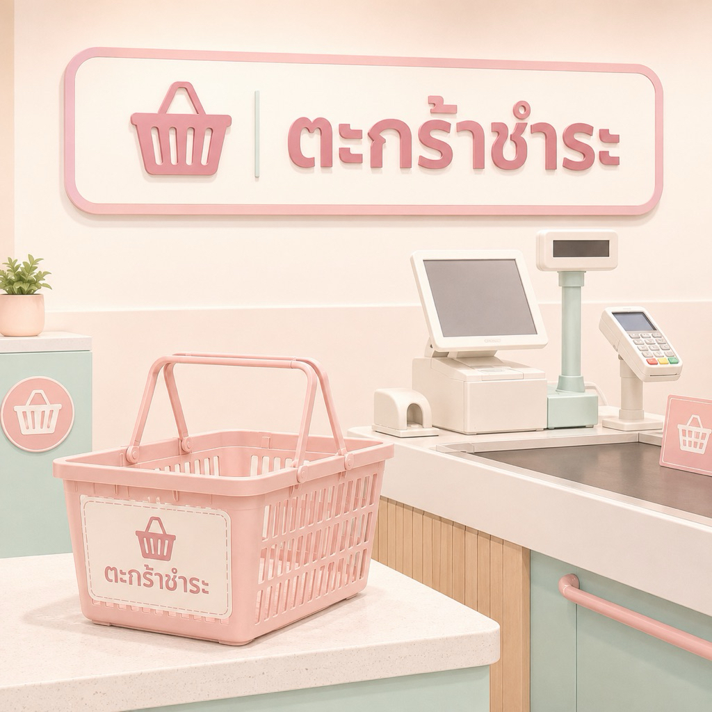 Everystuffsbyp ; ตะกร้าชำระกระดานอจบ