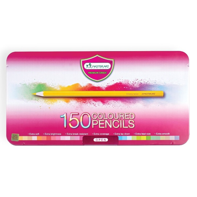 (KTS) (SALE)ดินสอสีไม้ ตรามาสเตอร์อาร์ต MASTERART 1 หัว 150 สี
