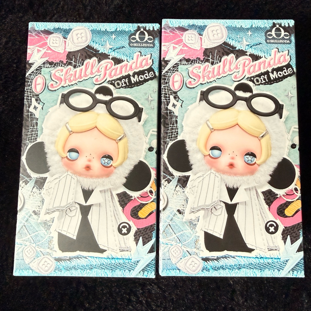พร้อมส่งด่วนจากไทย Skullpanda off mode series พวงกุญแจ