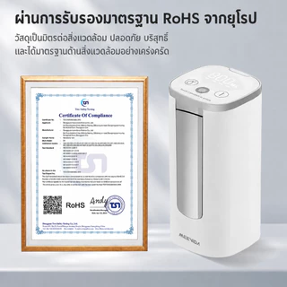 MEEVIDA เครื่องกดน้ำอัตโนมัติ ที่ปั๊มน้ำดื่ม หน้าจอสัมผัส ปลอดภัย แบต 1200mAh ชาร์จเร็ว พร้อมสาย USB