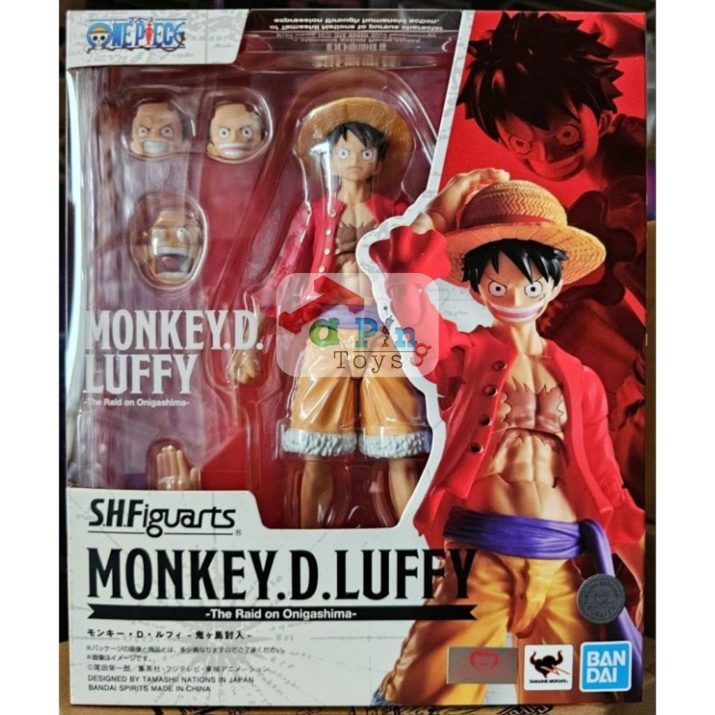 [พร้อมส่ง/มือ 1] S.H.Figuarts MONKEY.D.LUFFY -The Raid on Onigashima- 4573102649294