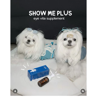 showmeplus taiwan showme ลดคราบน้ำตา หน้าแดง ขจัดคราบน้ำตา น้องหมา Show Me Plus