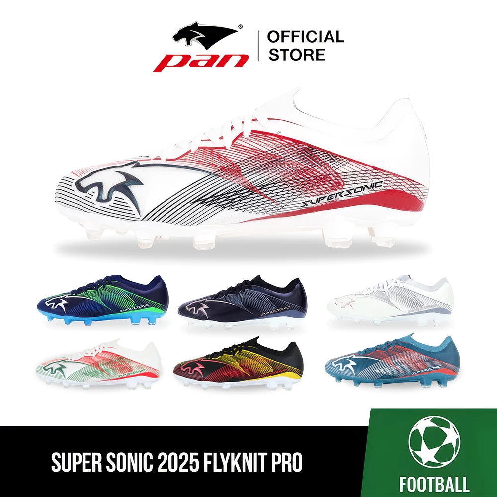 PAN รองเท้าฟุตบอล รุ่น Super Sonic 2025 FLYKNIT PRO | APFS5AJ