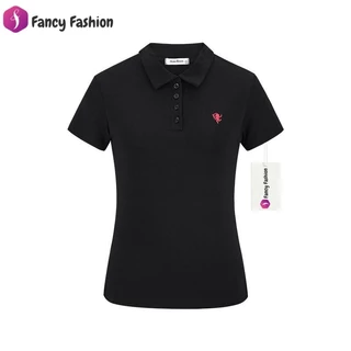 Fancy เสื้อปาดไหล่ แขนยาว [ใส่แล้วผอม] ทรงเข้ารูป ผ้านิ่มเด้ง สไตล์เกาหลี มินิมอล เสื้อไปคาเฟ่ เสื้อแฟชั่นผู้หญิง