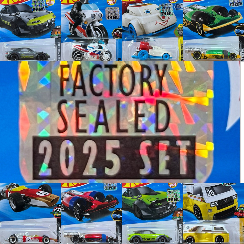 HOTWHEELS FACTORY SEALED 2025 SET แพคเบสิค มีให้เลือกหลายแบบ