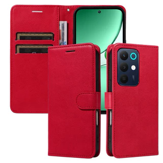 เคสฝาพับ มีล็อค สำหรับ OPPO Realme Note60 Note60X Note70 Note50 / Realme C65 C63 C61 C53 C51 C85 เคสกระเป๋ามีแม่เหล็ก