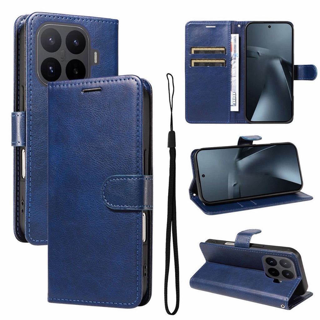 เคสฝาพับ กระเป๋ามือถือ กระดุม ล็อคได้ สำหรับรุ่น Xiaomi Mi17T Mi17Tpro กันกระแทก