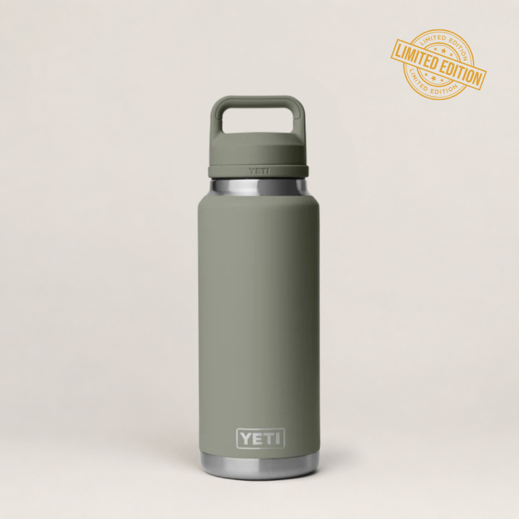 YETI RAMBLER® 36 OZ (1 L) BOTTLE WITH CHUG CAP ของแท้ 100%