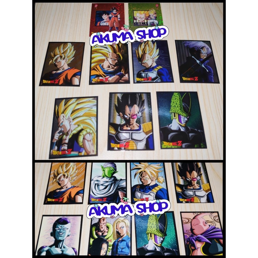 Odenya Sticker Dragon ball Z สติ๊กเกอร์ดราก้อนบอล Zล่าสุด2569โอเดนย่า(เลเซอร์และสติ๊กเกอร์ใบพิเศษธรรมดา{ขายแยกใบ}