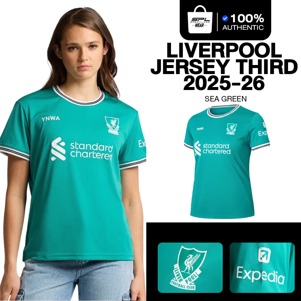Liverpool Football Club ลิเวอร์พูล เสื้อบอล เสื้อเชียร์ Supporter Jersey Liverpool ฤดูกาล 2025/26 A25SP09 / A25SP10