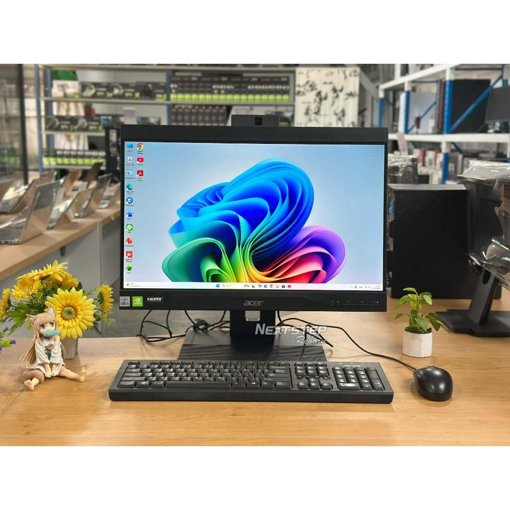 All-in-One ACER Veriton Z4670G  I5-10400 (GEN10) RAM8GB l 256GB M.2 การ์ดจอแยก 2GB หน้าจอ 22 นิ้ว