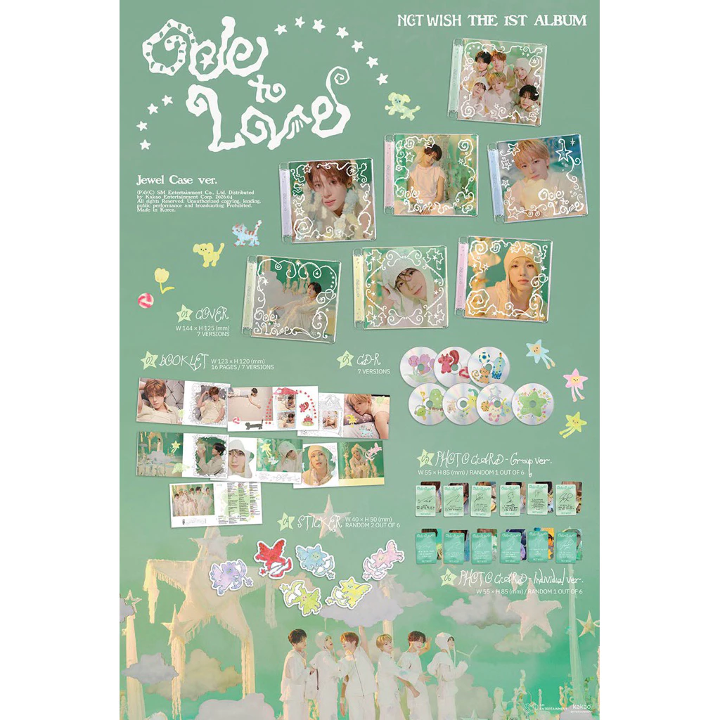 NCT WISH Ode to love Jewel ver.