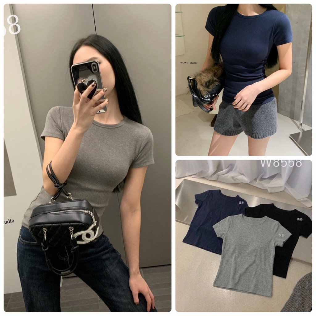 W8558 เสื้อแฟชั่น Tag🇰🇷🛍️WGWE
