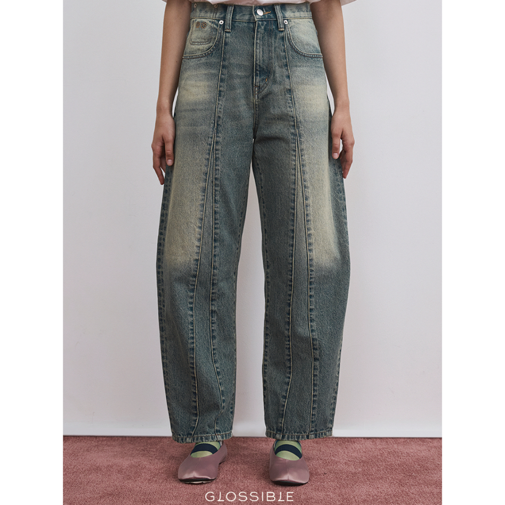 (พร้อมส่ง) GLOSSIBLE OSCAR CURVE JEAN (แนะนำให้เผื่อไซส์*)