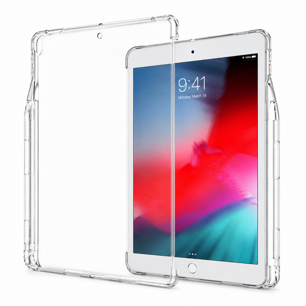 TPU เคสใสขอบด้าน ครอบหลัง สำหรับ iPad Pro 10.5 / Air 3 2019 / iPad 10.2 Gen 7 8 9 / Pro 9.7 / iPad 9.7 (2017/2018) |