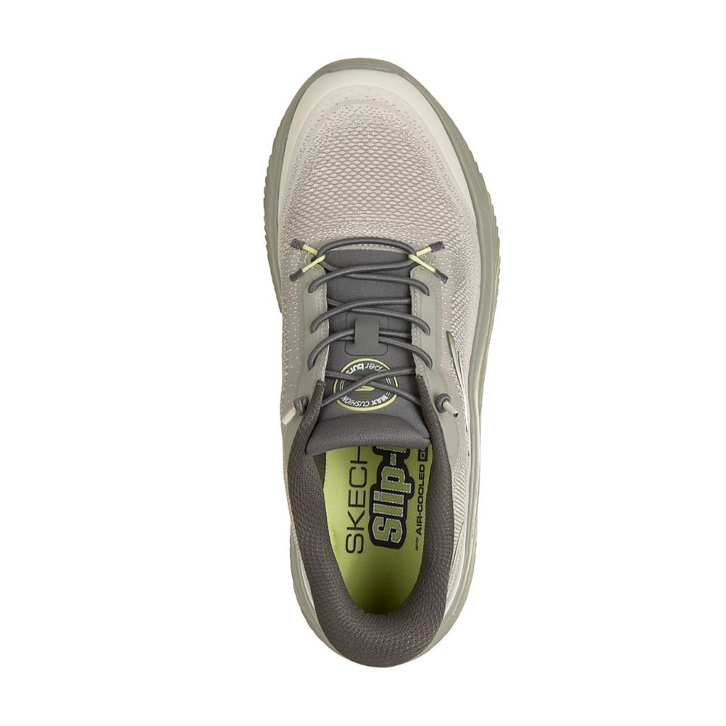 Skechers สเก็ตเชอร์ส รองเท้าผู้ชาย Men Slip-Ins GOwalk Max Cushioning Hyper Burst Walking Shoes - 217128-CCLM (latest) — صورة 5