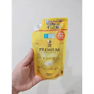 🇯🇵 Hada Labo Gokujyun Premium Lotion Refill สีทอง 170mlน้ำตบไฮยาลูรอนเข้มข้น ผิวชุ่มชื้น อิ่มน้ำ แบบรีฟิล