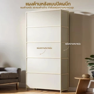 🎋ตู้เก็บของในครัว ตู้เก็บจาน กันฝุ่นและกันความชื้น ความจุขนาดใหญ่ ใช้งานได้หลากหลาย