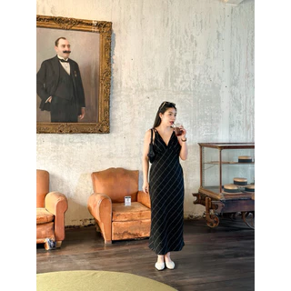 Alice scott dress เดรสยาวลายสก้อต : everydaylookk store