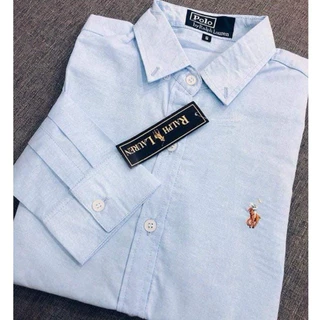 เสื้อเชิ้ตแขนยาว ผ้าOxford ปักม้าเล็กสี ทรงตรงใส่ได้ทั้งชายหญิง สินค้าตรงตามรูป**มีVDOสินค้า**ไม่แน่ใจไซร์ทักสอบถาม