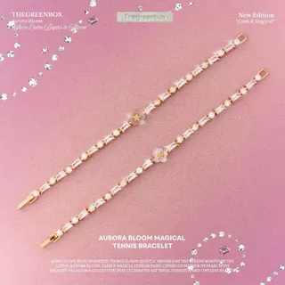 กำไล Aurora Bloom Magical Tennis Bracelet (แนะนำวัดข้อมือก่อนสั่ง) - The Green Box