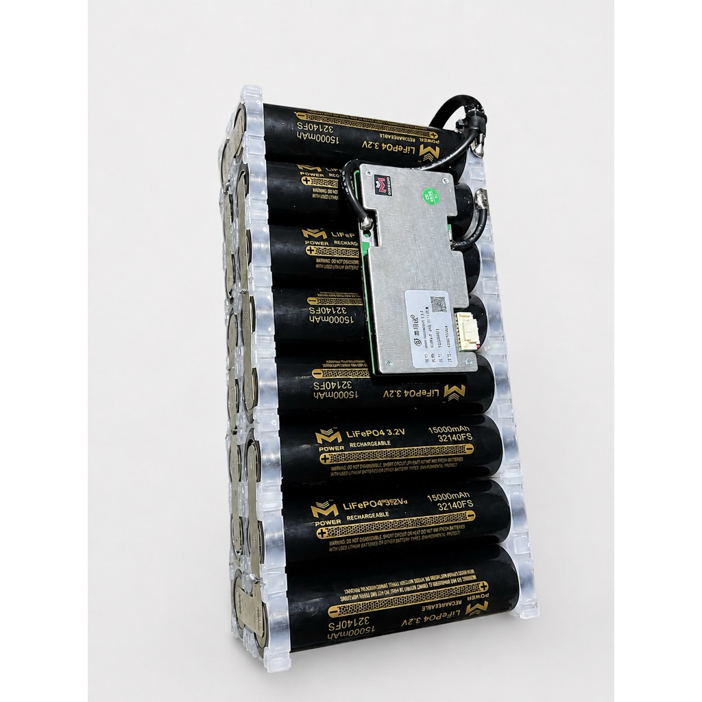 แบตเตอรี่ 8s 2P 28v 30,000mAh BMS 60A JBD 32140 Mpower