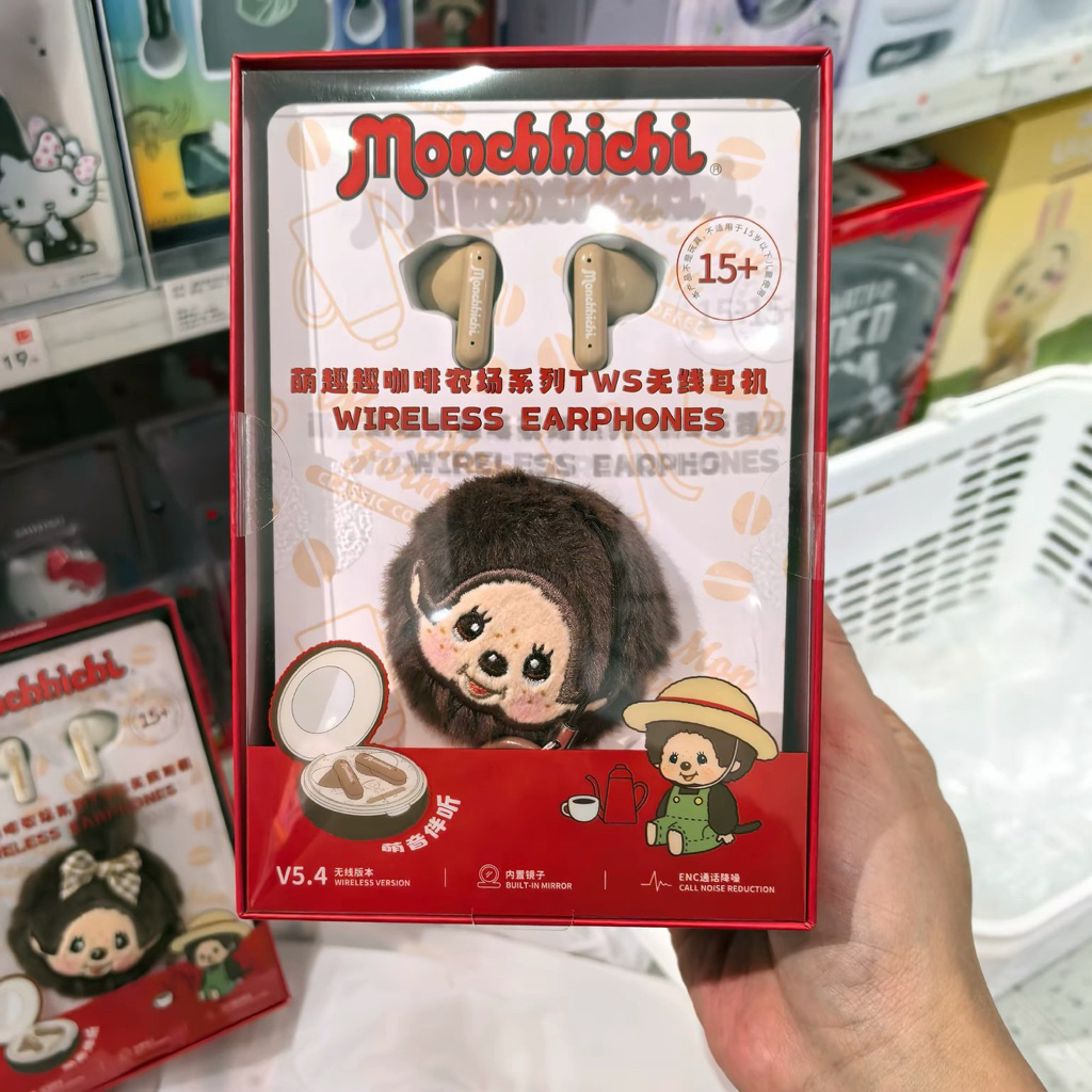 WIRELESS EARPHONE MONCHHICHI