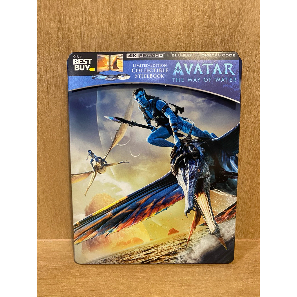 Avatar 2 The Way of Water 4k Steelbook (USA) มือ2 ไม่มีไทย