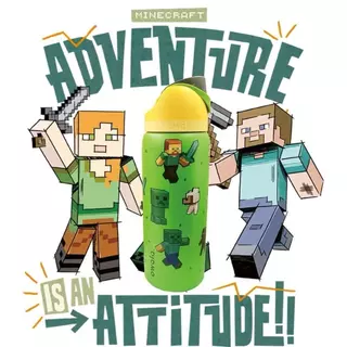 OWALA × Minecraft FreeSip 24oz & 32oz – ขวดสแตนเลสหุ้มฉนวนกันหก ปลอดสาร BPA