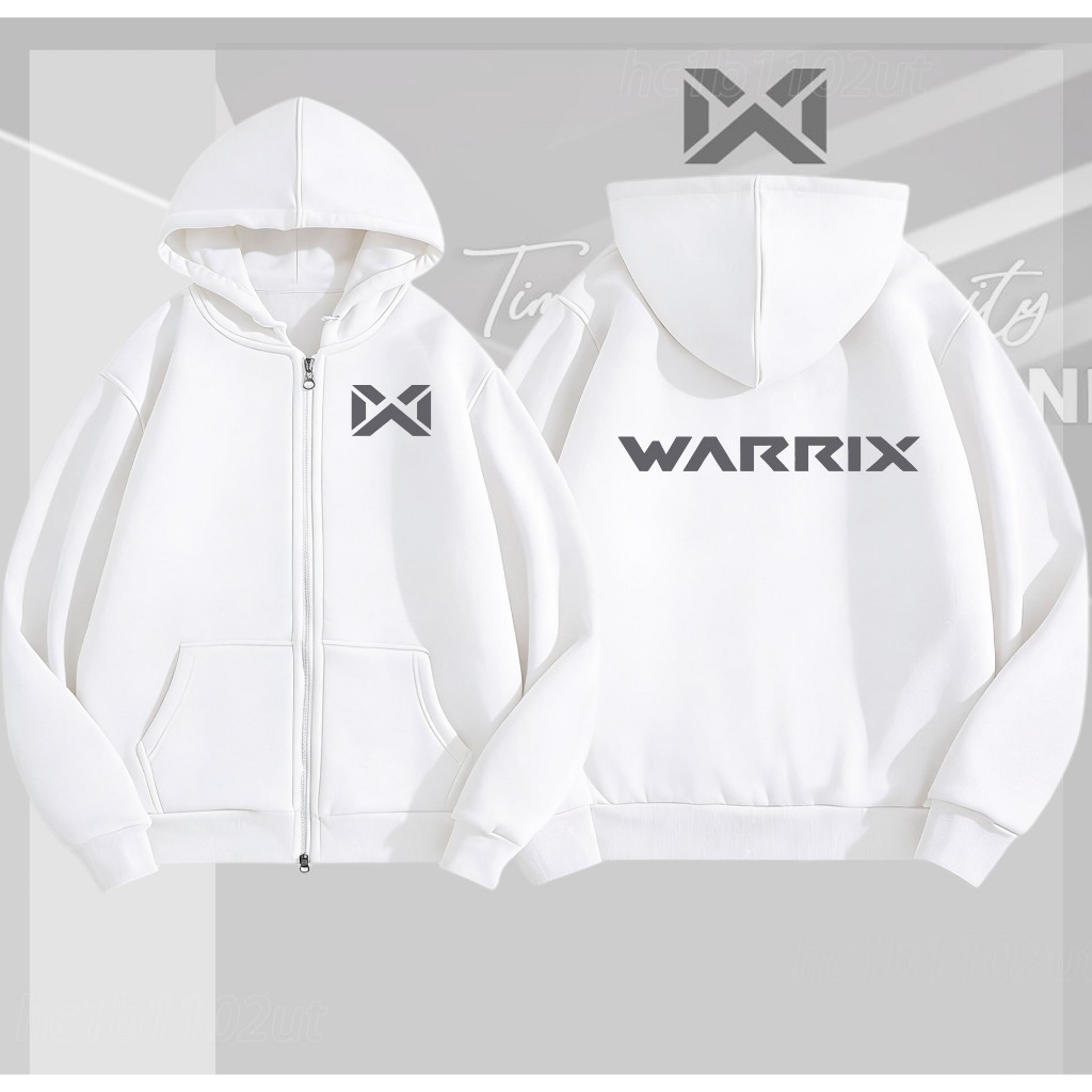 ใหม่ล่าสุด WARRIX Hoodie ช้างศึก มีหมวกแถม สเวตเตอร์สวมใส่ประจำวัน
