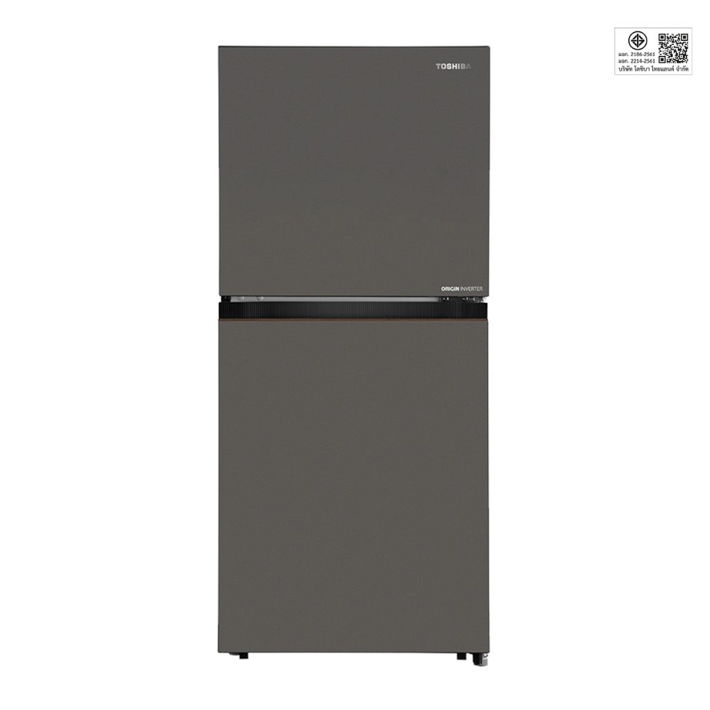 TOSHIBA ตู้เย็น 2 ประตู 6.4 คิว รุ่น GR-RT236WE-PMTH(50) Inverter Pure BIO Go Cooling Zone เบอร์ 5