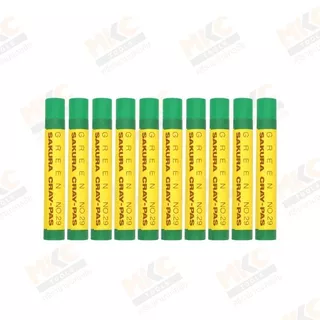 SAKURA สีชอล์คอุตสาหกรรม สีชอล์คเดี่ยว LP มีหลายสี (10แท่ง/กล่อง)