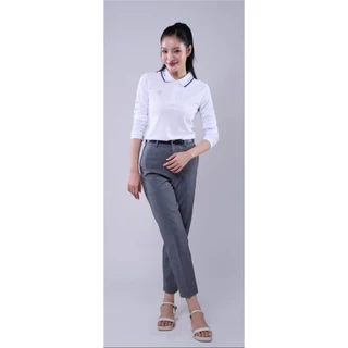 เสื้อโปโล แขนยาว Pegan รุ่น 16-24080 ทรงผู้หญิง ผ้าไมโครจูติ ของแท้ 100% เสื้อตีกอล์ฟ และ ใส่ทำงาน