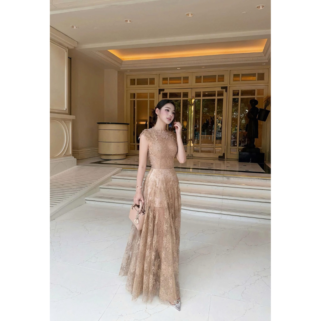 Mmuse - Zelen Glown Dress
