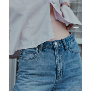 TGDA.CO - กางเกงขาห้าส่วน Body Girl รุ่น Mia Cropped Jeans (พรีออเดอร์ 7 วัน)