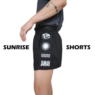 JAMANBKK / SUNRISE SHORTS / กางเกงขาสั้น ใส่ออกกำลังกาย