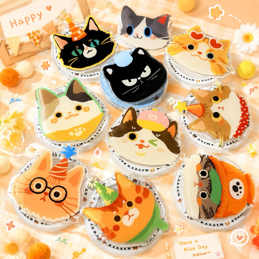 (ส่งทันที!) Supercase | กริ๊บท็อกแม่เหล็ก Magnatic Cat Griptok Popsocket ทาสแมว ที่ตั้งมือถือ