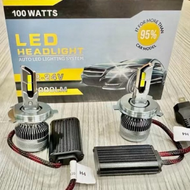 News ไฟหน้ารุ่น M16 100W กำลังไฟ หลอดสว่าง H/10000LM L/10000 LM DC12-24v รุ่นนี้ไฟโคตรสว่างคัทออฟคมๆ