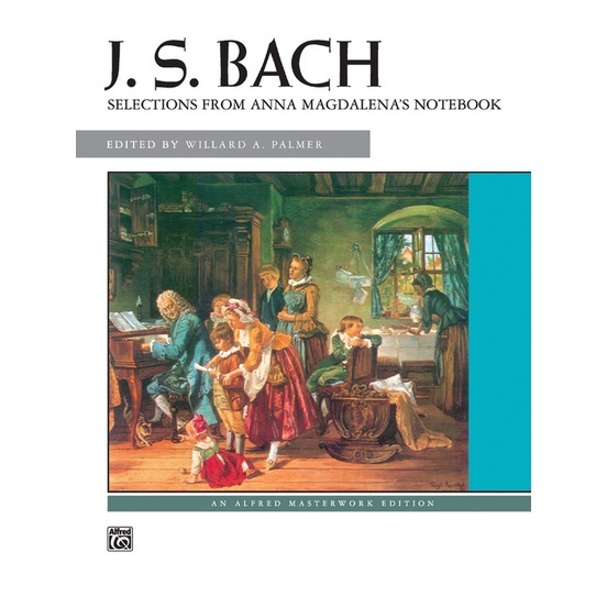 หนังสือดนตรี Bach Anna Magdalenas Notebook Selections from