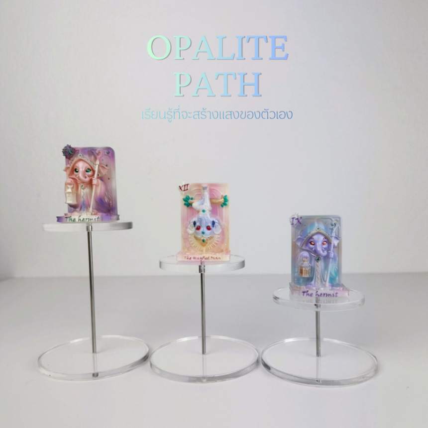 Art toy พระพิฆเนศ ดีไซน์ไพ่ทาโรต์ : OPALITE PATH