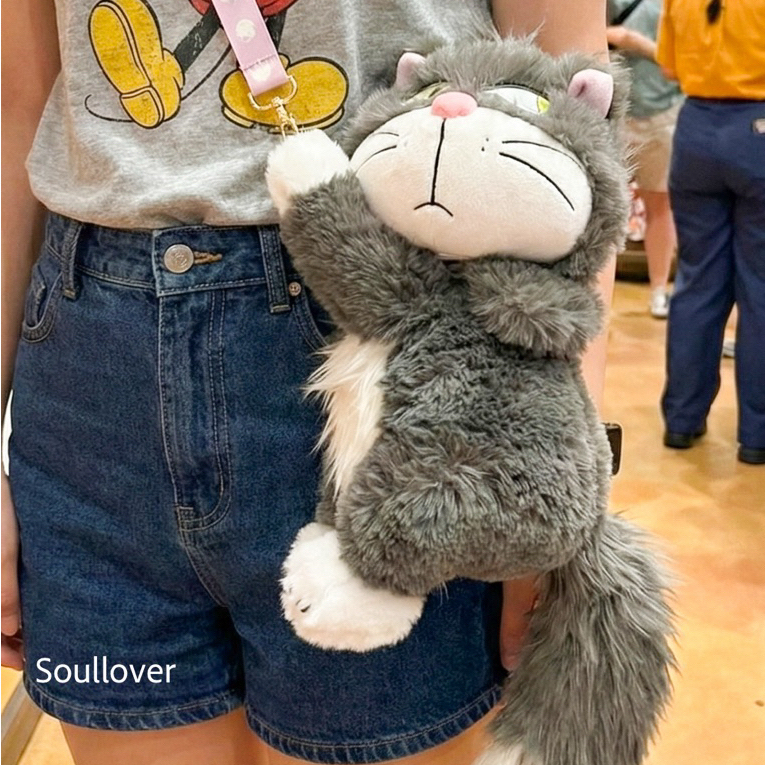 พร้อมส่ง ตุ๊กตากระเป๋า Lucifer Plush Bag ลิขสิทธิ์แท้จาก Shanghai Disney Land